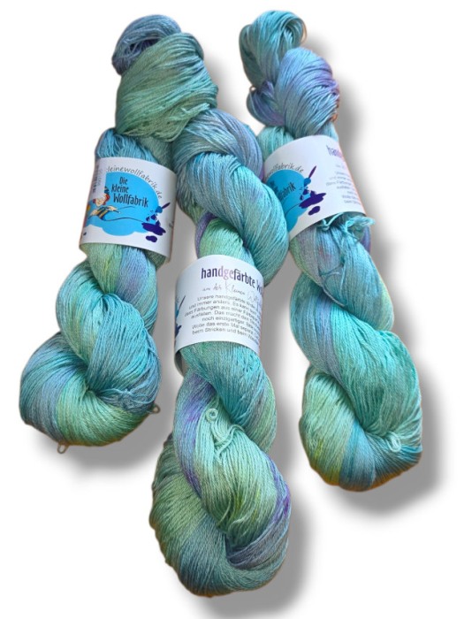 handgefärbte Soft-Cotton, Baumwolle "Jeannie"